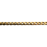 14k Yellow Gold 23g Solid Heavy 4.5mm Curb Link Chain Necklace 22"