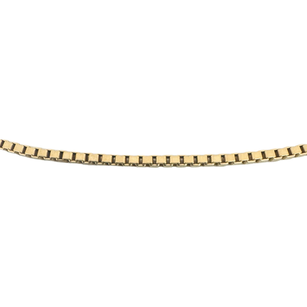 14k Yellow Gold 12.8g Solid 1.8mm Box Link Chain Necklace 24"