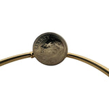 Pandora 14k Yellow Gold 9.4g Moments Bangle Bracelet 7.5"
