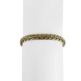 14k Yellow Gold 9.7g Ladies 7.5mm Fancy Link Bracelet Italy 7.25"