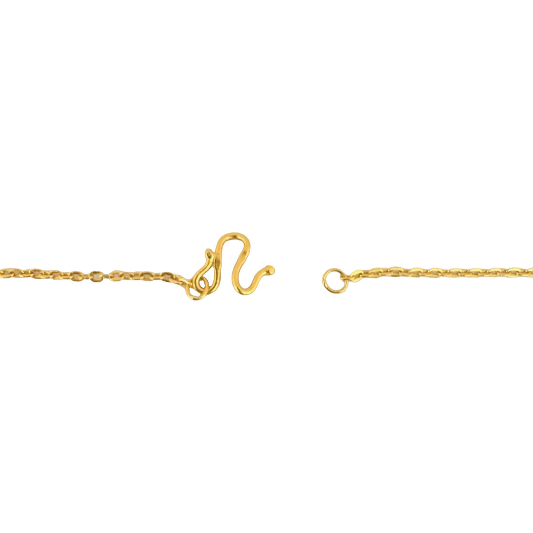 24k Pure Yellow Gold 3.7g Solid Very Thin 1.5mm Cable Link Chain Necklace 16"