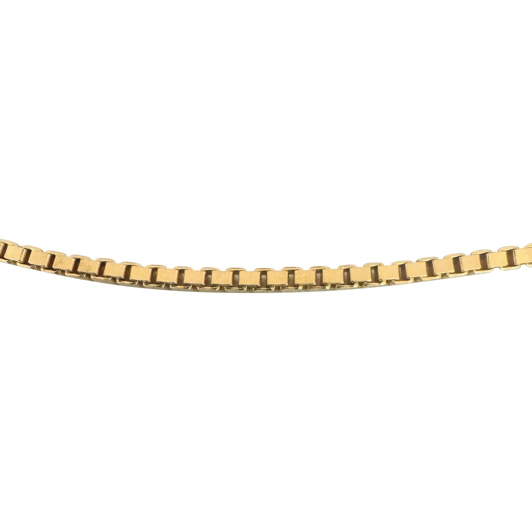 14k Yellow Gold 12.2g Solid 1.8mm Box Link Chain Necklace 24"