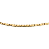 14k Yellow Gold 12.2g Solid 1.8mm Box Link Chain Necklace 24"