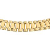 14k Yellow Gold 49.5g Heavy 10mm Presidential Link Necklace Italy 16.5"