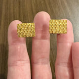 Tiffany & Co. French 18k Yellow Gold 12.4g Vintage Cuff Links