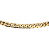 14k Yellow Gold 48g Solid Heavy 5.5mm Cuban Link Chain Necklace 24"