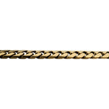 14k Yellow Gold 48g Solid Heavy 5.5mm Cuban Link Chain Necklace 24"