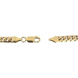 14k Yellow Gold 48g Solid Heavy 5.5mm Cuban Link Chain Necklace 24"