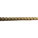 14k Yellow Gold and Diamond 41g Ladies Fancy Link Necklace Italy 16.5"