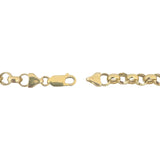 14k Yellow Gold 20.8g Rolo and Elongated Cable Link Chain Necklace 31"