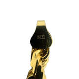 14k Yellow Gold 17.5g Solid Heavy 4.5mm Diamond Cut Men's Rope Bracelet 8.5"