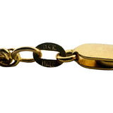 14k Yellow Gold 22.2g Solid 3mm Diamond Cut Rope Chain Necklace 22"