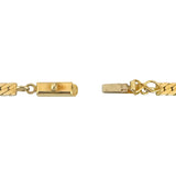 14k Yellow Gold 20.6g UnoAErre Vintage Thick Herringbone Necklace Italy 20.5"
