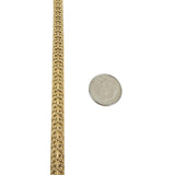 14k Yellow Gold 11.9g Ladies UnoAErre 6.5mm Fancy Link Bracelet Italy 7"
