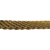 14k Yellow Gold 35g Heavy Vintage Soft Braided Mesh Link Bracelet Italy 7.25"