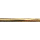 Forstner 14k Yellow Gold 37.3g Heavy Vintage Squared Snake Necklace 15"