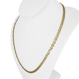 14k Yellow Gold 13.3g Solid Men's 5mm Mariner Link Chain Necklace Italy 21.5"