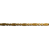 24k Pure Yellow Gold 14.6g Solid Thin 2.5mm Figaro Link Chain Necklace 20"