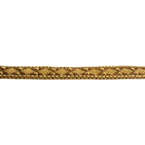 22k Yellow Gold 9g Solid 7mm Fancy Beaded Link Bracelet 7.25"