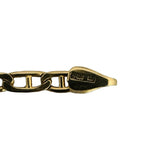 18k Yellow Gold 7.2g Vintage Thin 2.5mm Mariner Link Chain Necklace Italy 20"