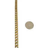 18k Yellow Gold 27g Solid Vintage UnoAErre Men's Curb Link Bracelet Italy 8.25"