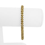 Roberto Coin 18k Yellow Gold 10.7g Ladies Vintage Fancy Link Bracelet Italy 7.5"