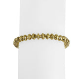 Roberto Coin 18k Yellow Gold 10.7g Ladies Vintage Fancy Link Bracelet Italy 7.5"