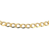 18k Yellow Gold 18.2g Solid Milor 5.5mm Curb Link Chain Necklace Italy 20"