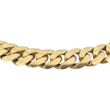 14k Yellow Gold 113.6g Solid Heavy 8.5mm Cuban Link Chain Necklace 22.5"