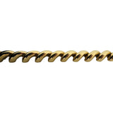 14k Yellow Gold 18.5g Ladies Polished 8mm San Marco Link Bracelet Italy 7"