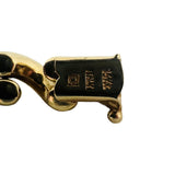 14k Yellow Gold 18.5g Ladies Polished 8mm San Marco Link Bracelet Italy 7"