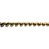 14k Yellow Gold 13.4g Ladies Polished 7mm San Marco Link Bracelet Turkey 7"