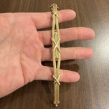 14k Yellow Gold 23.2g Solid Graduated Multi Strand Mesh Bracelet Italy 7.25"