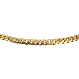 18k Yellow Gold 34g Solid Heavy 4.5mm Cuban Link Chain Necklace Italy 20"