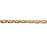 18k Yellow Gold 9.8g Solid Ladies 4.5mm Fancy Gucci Link Bracelet 6.75"