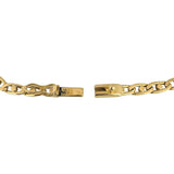 18k Yellow Gold 9.8g Solid Ladies 4.5mm Fancy Gucci Link Bracelet 6.75"
