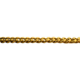 24k Pure Yellow Gold 29g Solid Heavy 3.5mm Curb Link Chain Necklace 17"