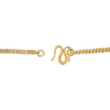 24k Pure Yellow Gold 29g Solid Heavy 3.5mm Curb Link Chain Necklace 17"