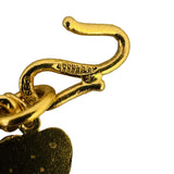 24k Pure Yellow Gold 16.2g Solid Curb Link Bracelet with Heart Charm 6.75"
