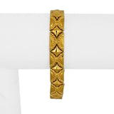 22k Yellow Gold 21.7g Ladies 10mm Fancy Link Bracelet 7"