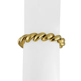 14k Yellow Gold 25.5g Polished and Brushed 10mm San Marco Link Bracelet 7.25"