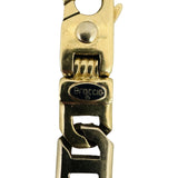 Braccio 14k Yellow and White Gold 47.7g Men's Mariner Link Bracelet Italy 8"