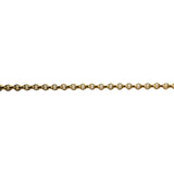 22k Yellow Gold 6.5g Solid Thin 2mm Rolo Link Chain Necklace 16" or 18"