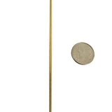 14k Yellow Gold 12.6g Solid Thin 2mm Round Snake Link Necklace Italy 18.5"