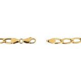 14k Yellow Gold 28.5g Solid Heavy Oval Curb Link Chain Necklace Italy 20.5"