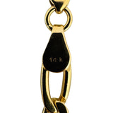 14k Yellow Gold 28.5g Solid Heavy Oval Curb Link Chain Necklace Italy 20.5"