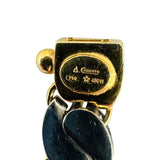 Chimento 18k Tri Tone Gold and Diamond Vintage 19.7g Link Bracelet Italy 7.25"