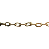 14k Yellow Gold 10.5g Solid Ladies 4mm Oval Cable Link Chain Necklace 16"