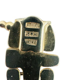 14k Yellow Gold 16.8g Ladies Milor 11mm Fancy Link Bracelet Italy 7"