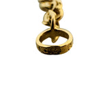 18k Yellow Gold 9.2g Ladies Graduated Double Curb Link Chain Necklace 17.5"